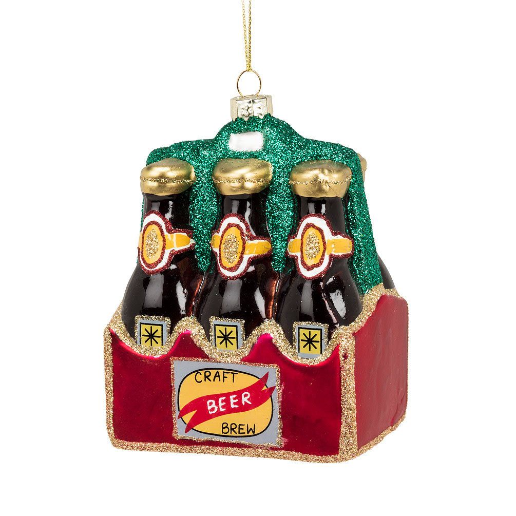 Ornement de Noel Boîte de 6 bières