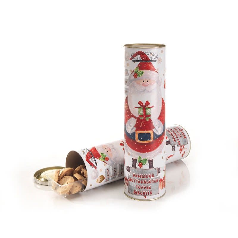 Biscuit Giant Santa Tube