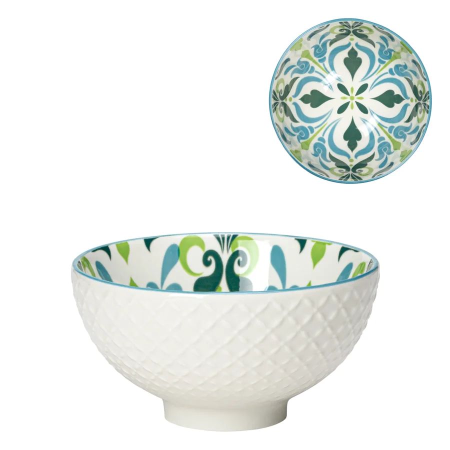 Bol Torre &amp; Tagus Kiri 4.5&quot;-Teal Filigree