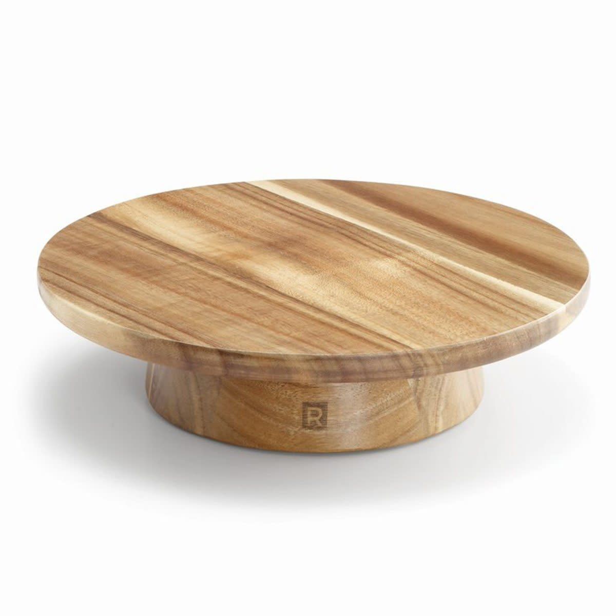 Support à Gâteau Rotatif en Bois d&#39;Acacia Ricardo