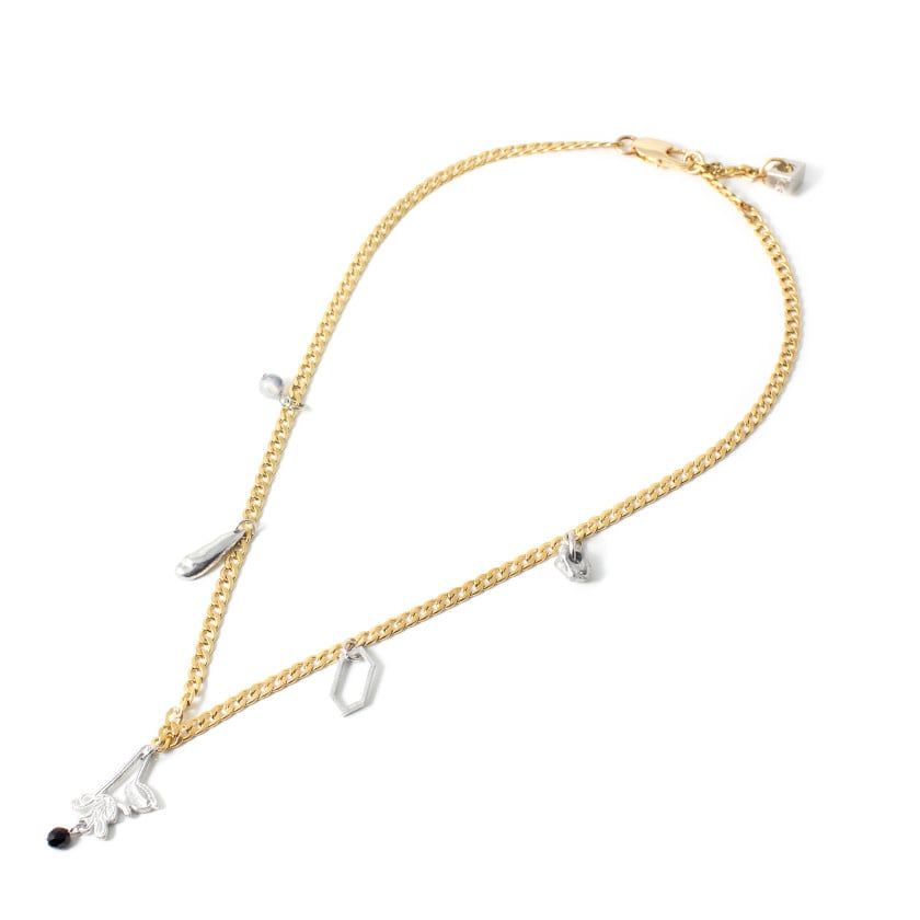 Collier Anne-Marie Chagnon Caprera Étain&amp;Agate PE-22