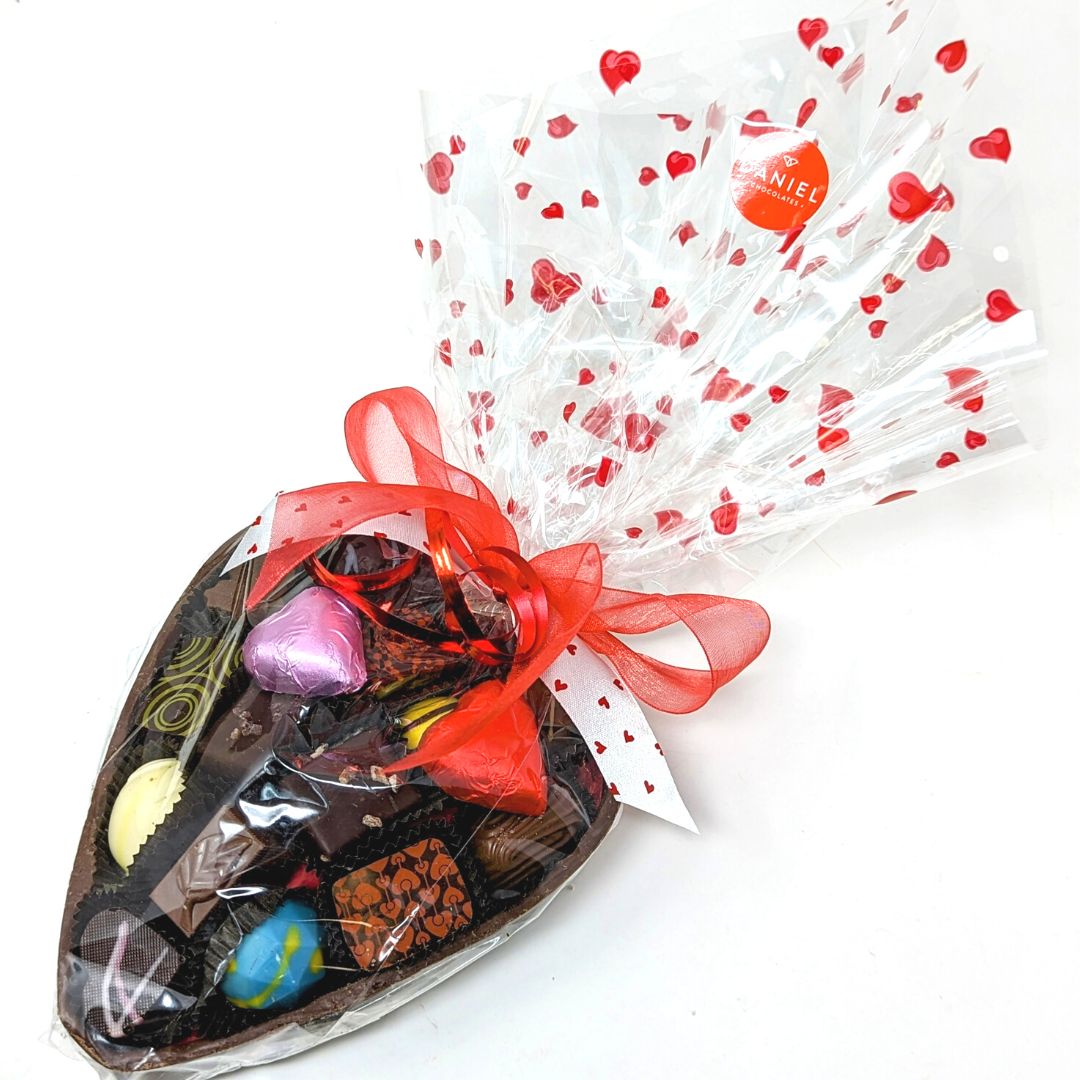 Gros coeur en chocolat 300g