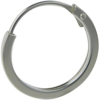 Boucles d&#39;oreilles D.S.A. Anneau Carré 12 mm E1201