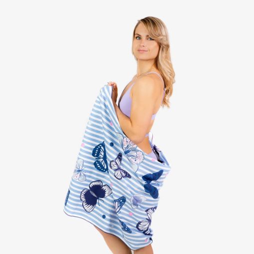 Serviette de plage Solem Papillons magiques
