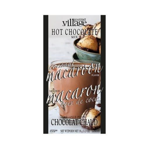 Chocolat Chaud Macaron Gourmet du Village