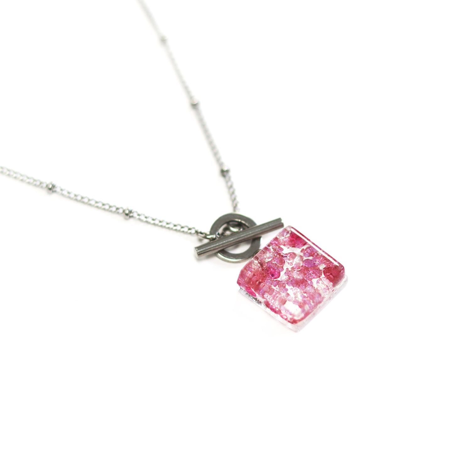 Collier Cré-Art Pendentif Simple Allure, Color: Rose