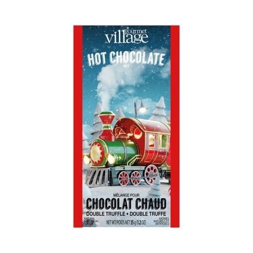 Chocolat Chaud Double Truffe Train des fêtes  Gourmet du Village