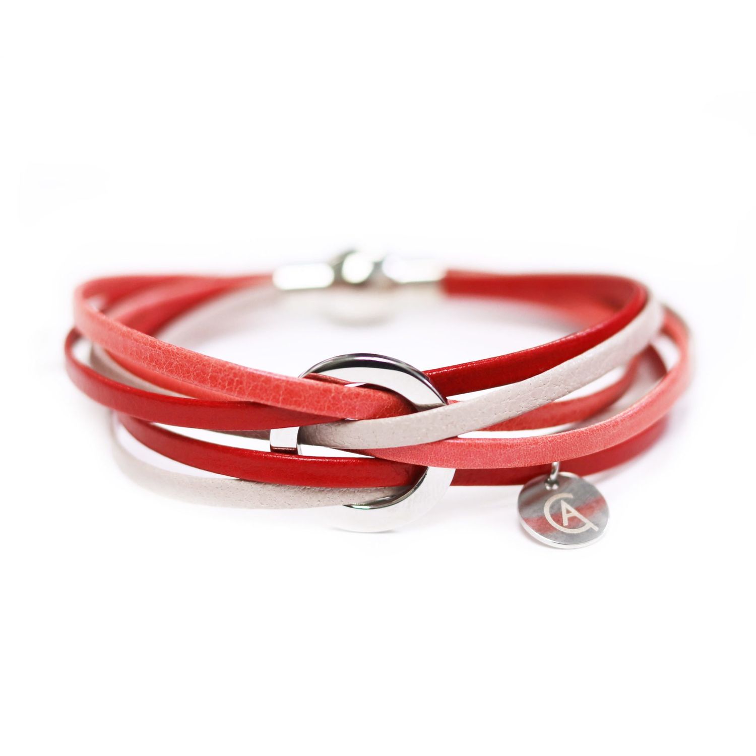 Bracelet Cré-Art Lara, Color: Corail