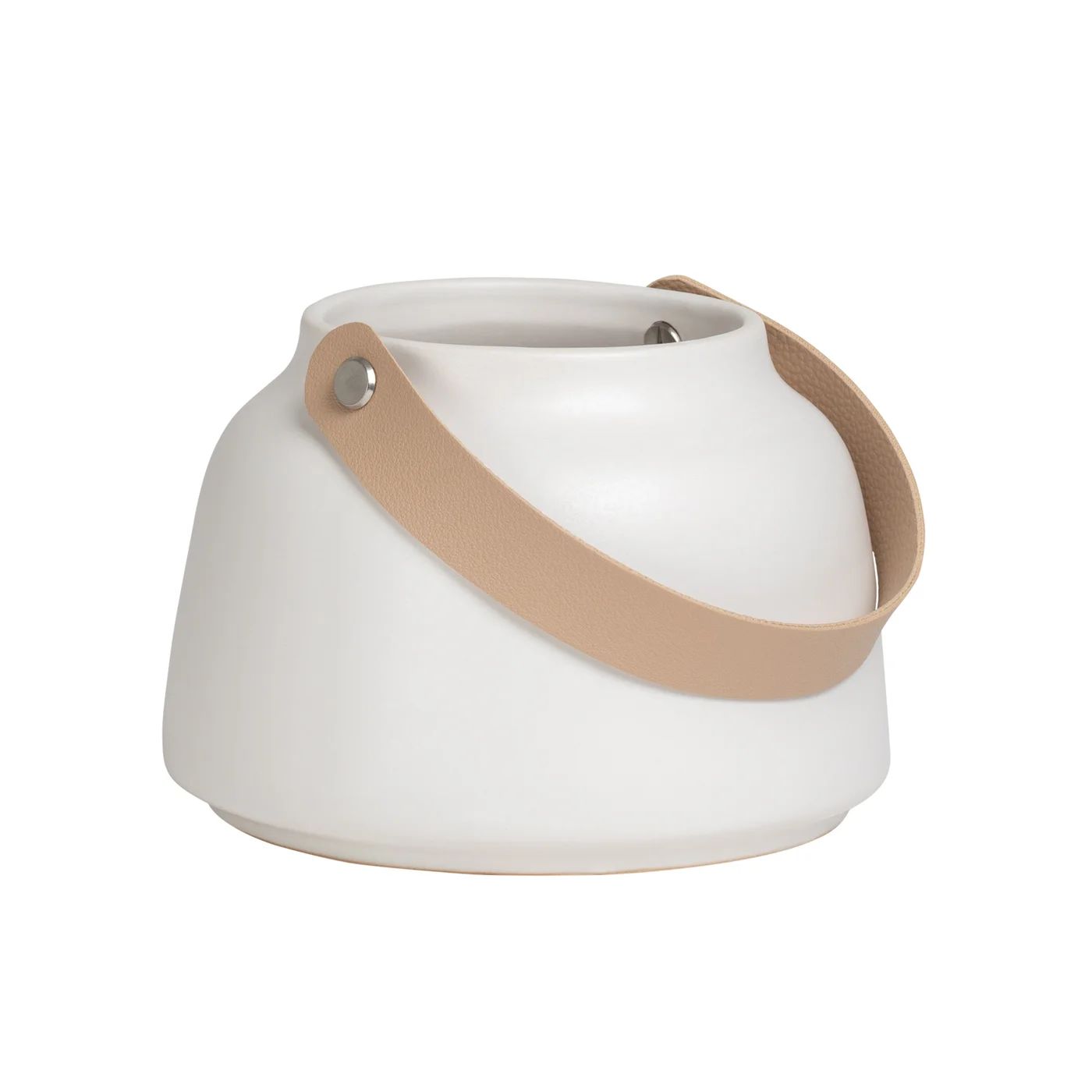 Vase en Céramique Lido Matte White 3.5&#39;&#39;