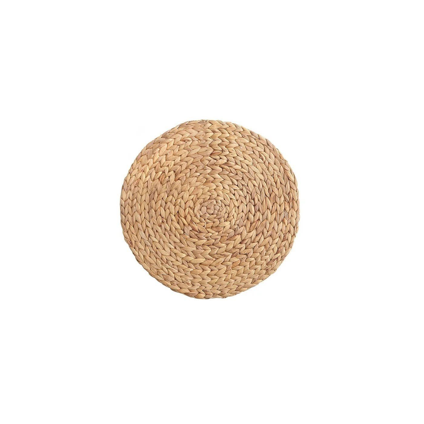 Napperon Palma Rond Tissé Naturel