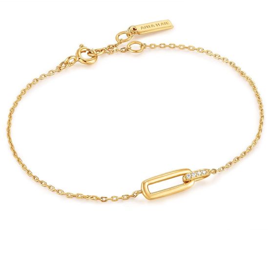 Bracelet Ania Haie Glam Interlock or AH-22 B037-01G