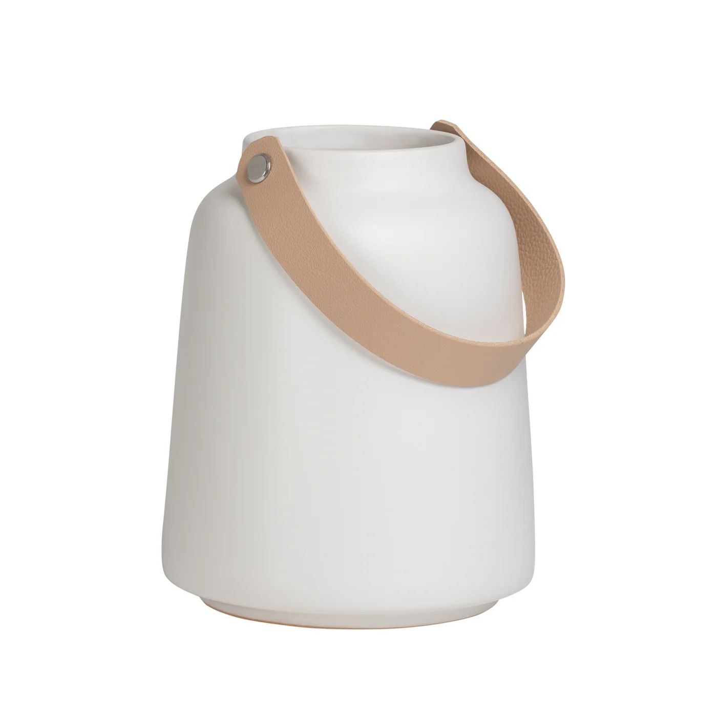 Vase en Céramique Lido Matte White 6&#39;&#39;