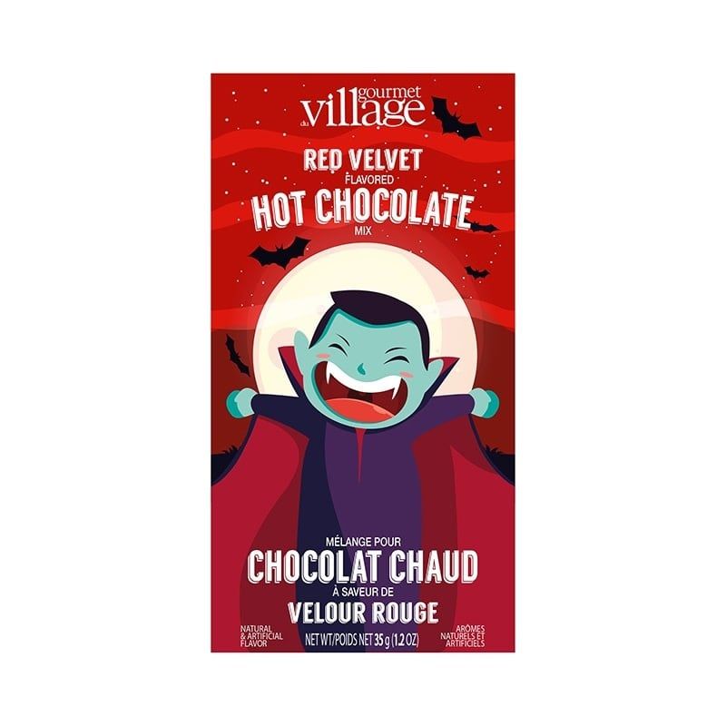 Chocolat Chaud Vampire (red velvet) Gourmet du Village