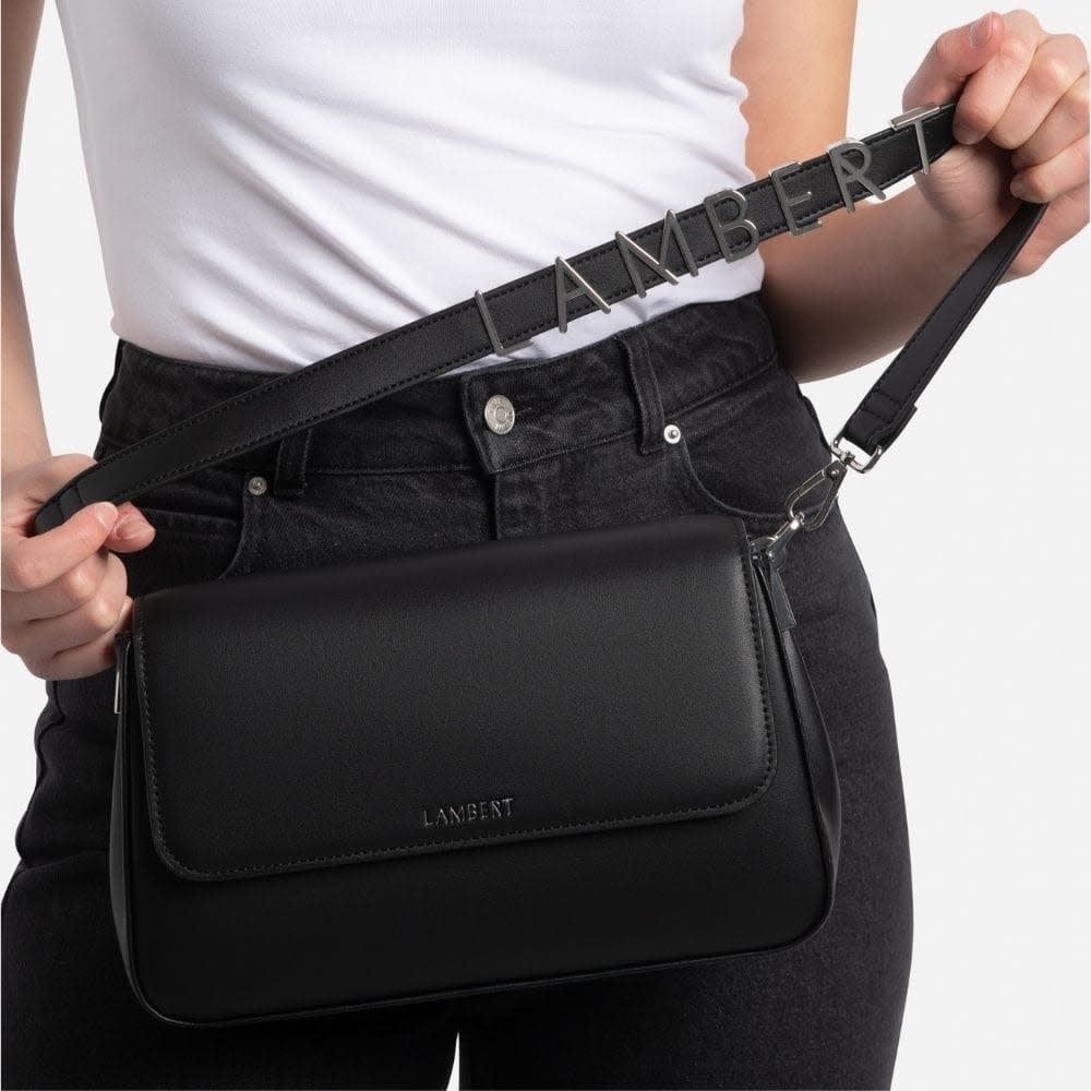 SAM - Sac à Main en cuir vegan noir