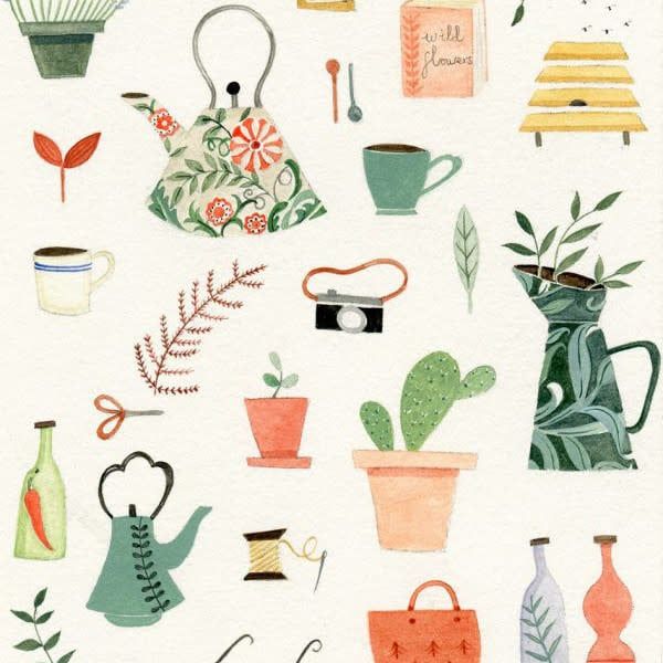 Carte De Souhait  Jardinage articles