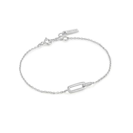 Bracelet Ania Haie Glam Interlock argent  B037-01H AH-22