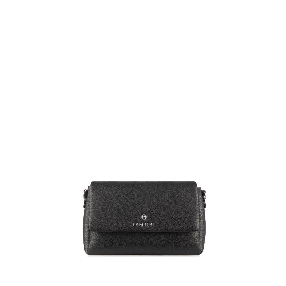 Le Judy 3- Sac bandoulière 2 en 1 en cuir  vegan noir peb