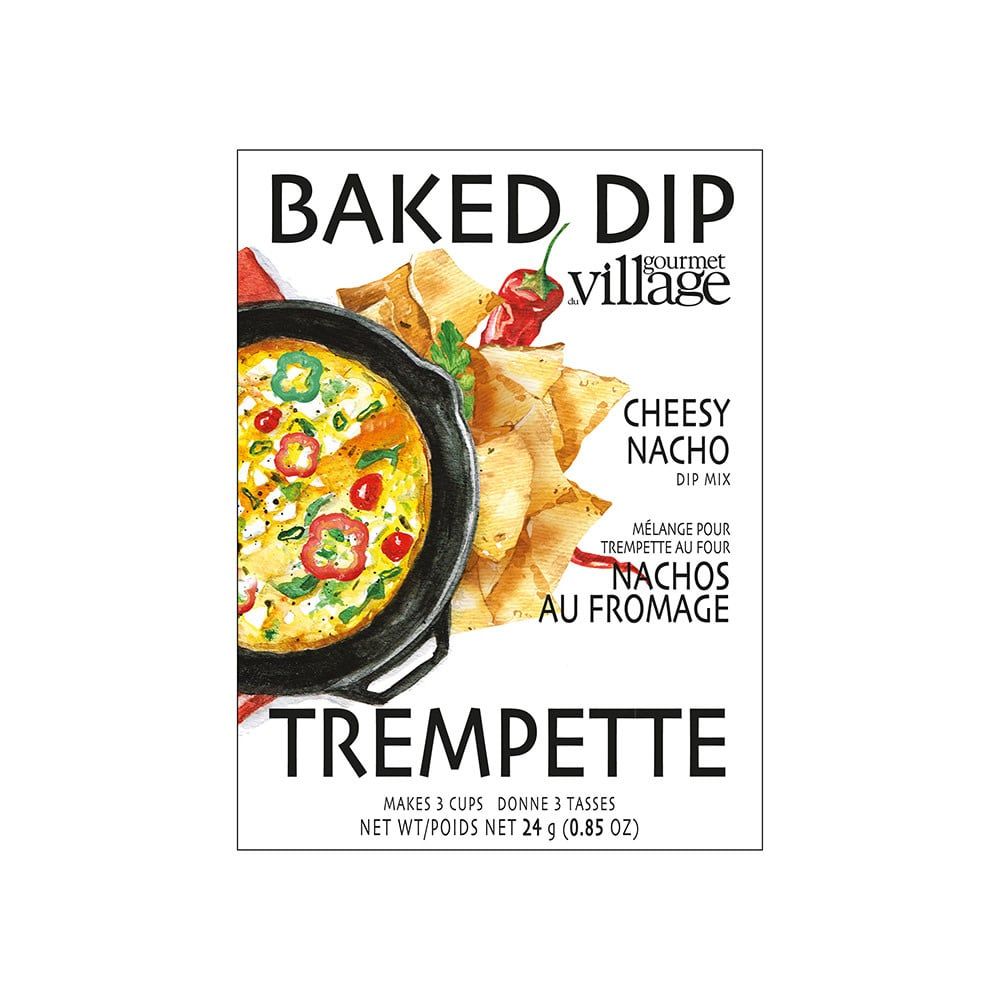 Mélange pour Trempette  Nachos au Fromage  Gourmet du Village (18gr)