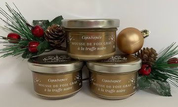Mousse de foie gras à la truffe noire