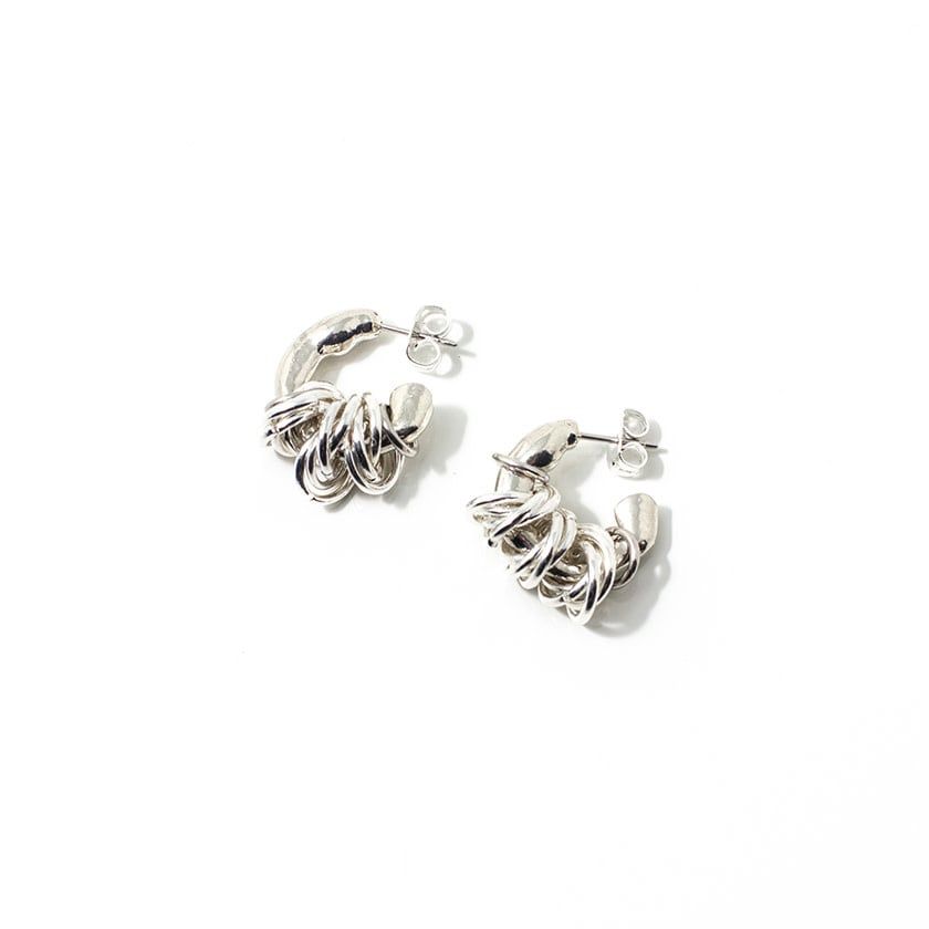 Boucles d&#39;oreilles Anne-Marie Chagnon Jepo   Argenté et Or  PE 2023