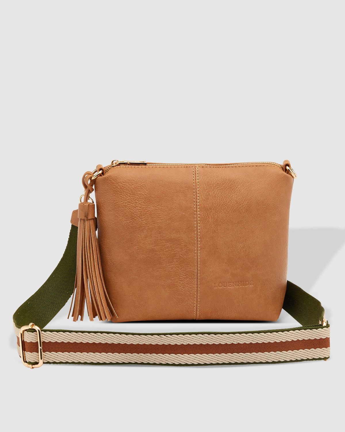 Kasey - Sac à main Camel Louenhide
