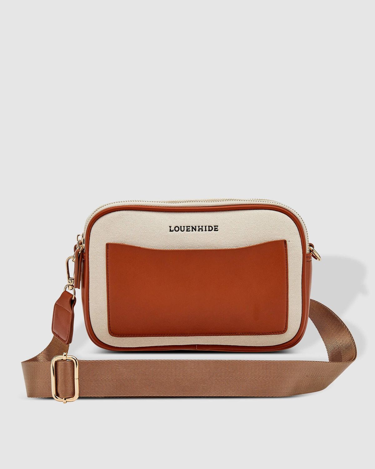 Jolene - Sac à main Tan Louenhide