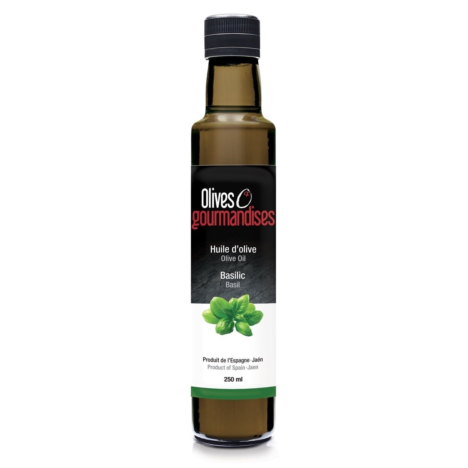 Huile D&#39;olive  Basilic  250ml