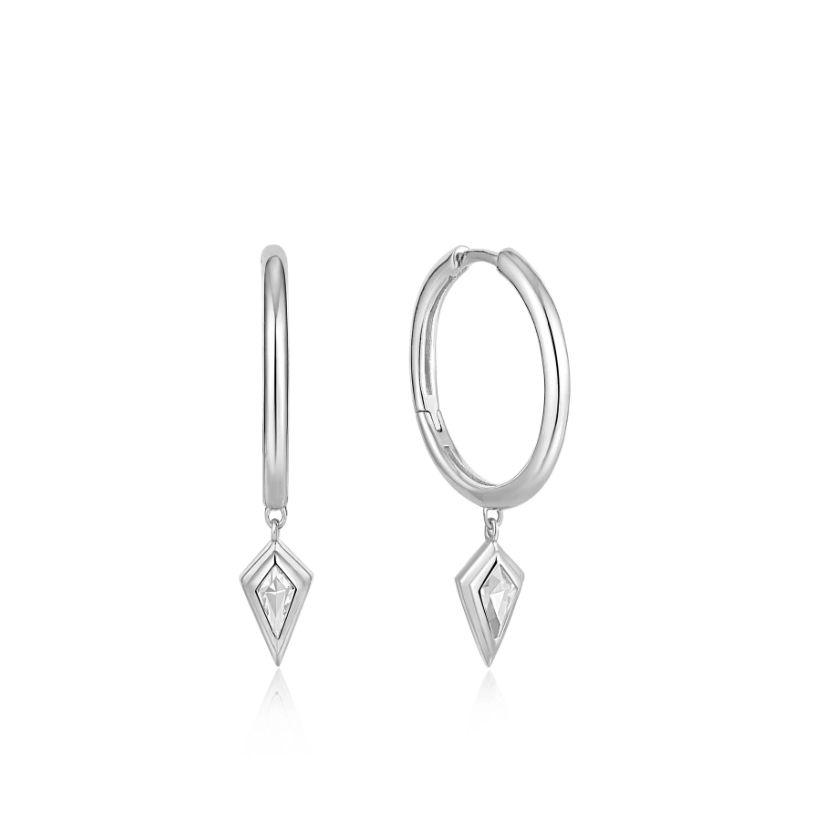 Boucle d&#39;oreille Ania Haie Sparkle Drop Pendant E041-05h-W argent