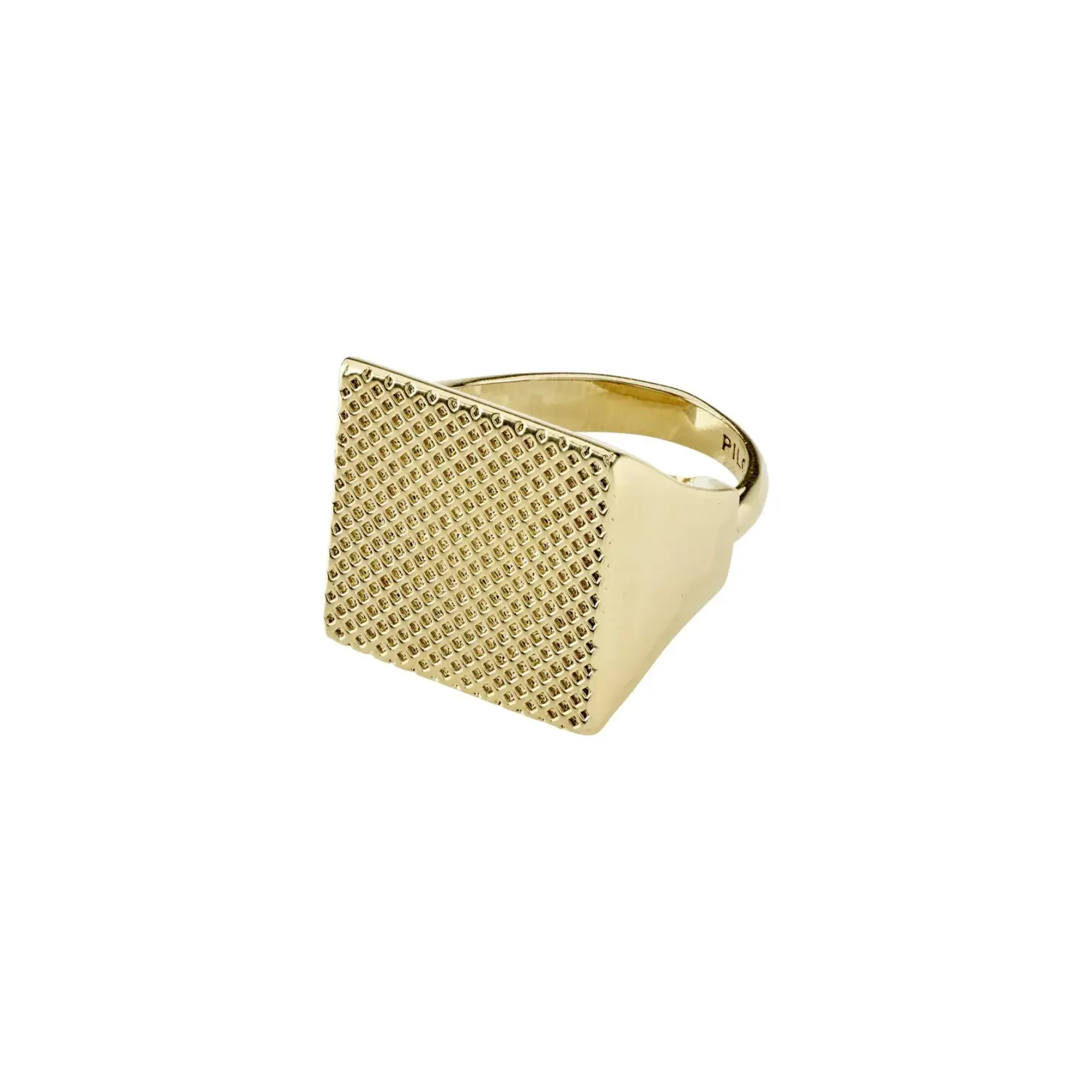 Pulse Recycled  bague chevalière or  A23