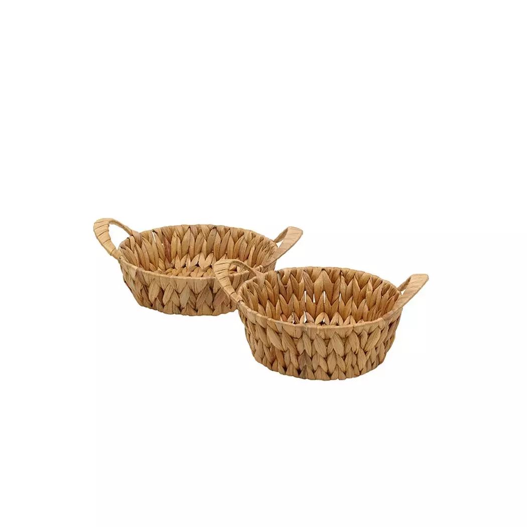 Grand Panier Palma Rond Tissé Naturel
