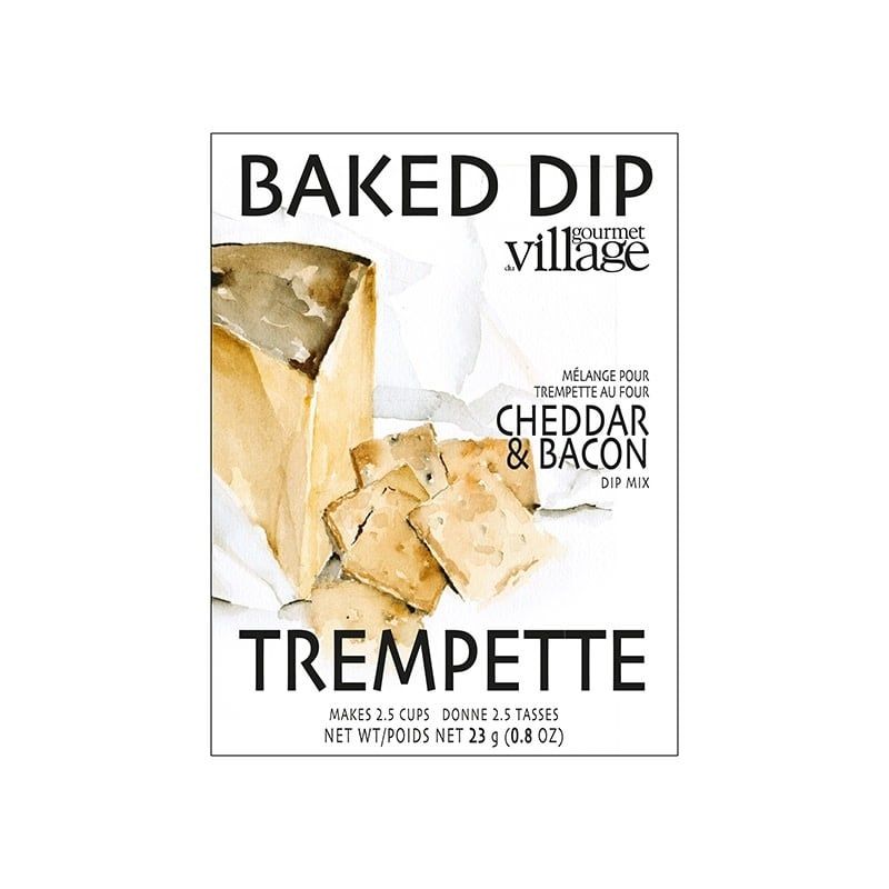 Mélange pour Trempette  Cheddar et Bacon  Gourmet du Village (18gr)