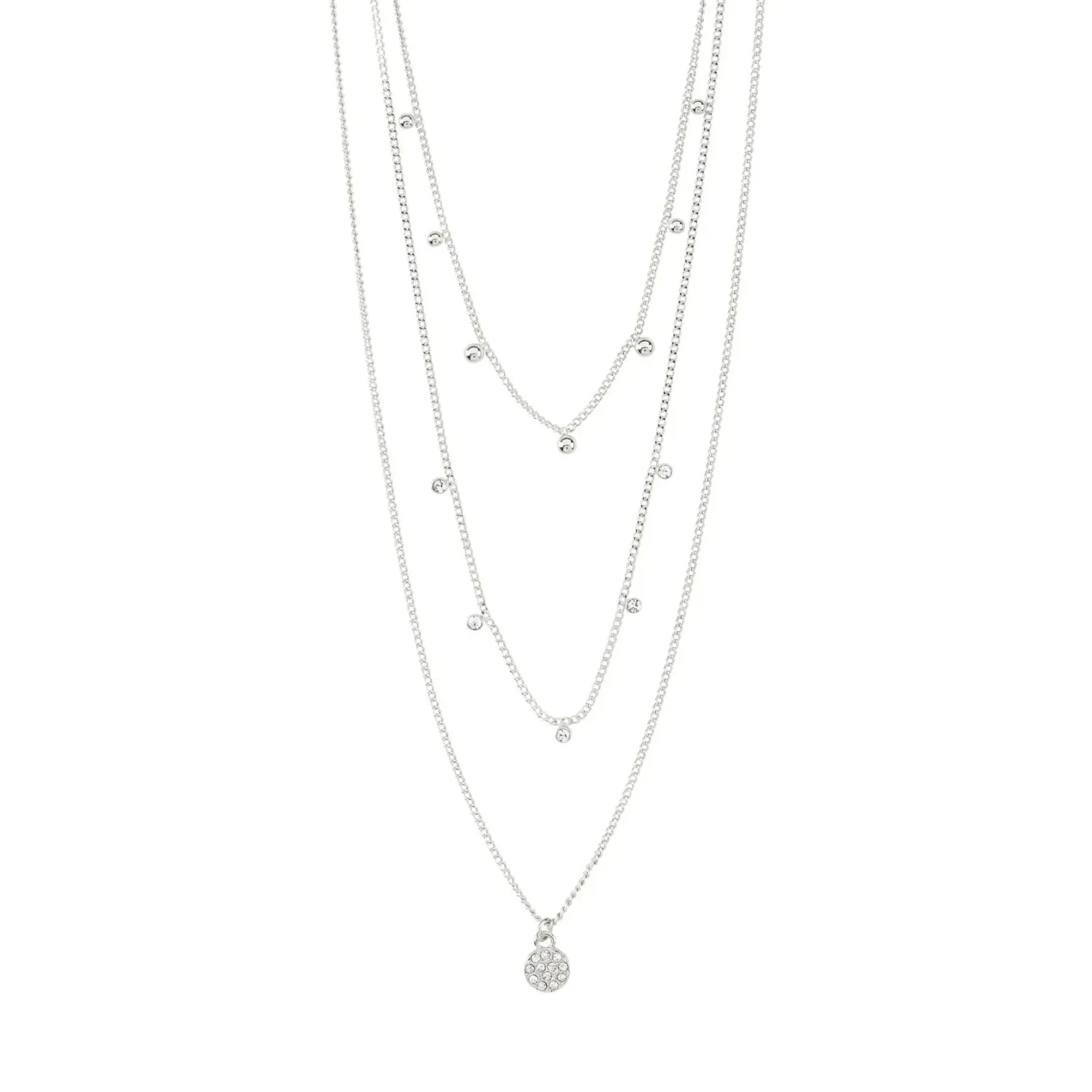 Chayenne collier  argent  A23
