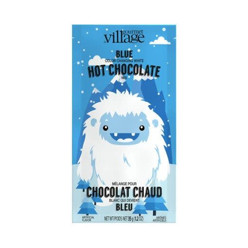 Chocolat Chaud Yéti Bleu Gourmet du Village