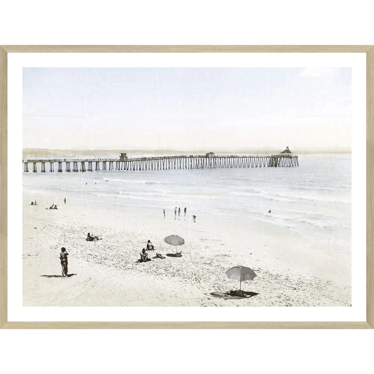 Imperial Beach USA- Small 18x24 toile 20350