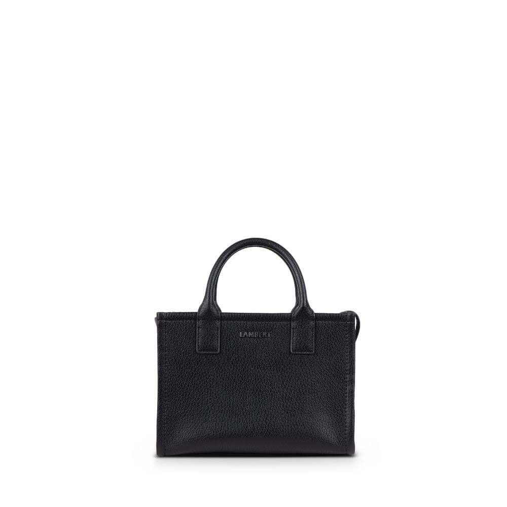 Tania - Sac à main petit tote Pebble Noir