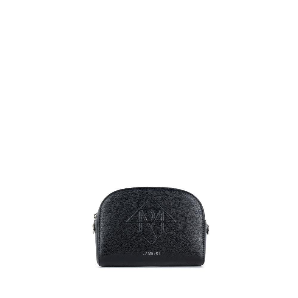 Kayla - Sac à Main bandoulière en cuir vegan Pebble noir