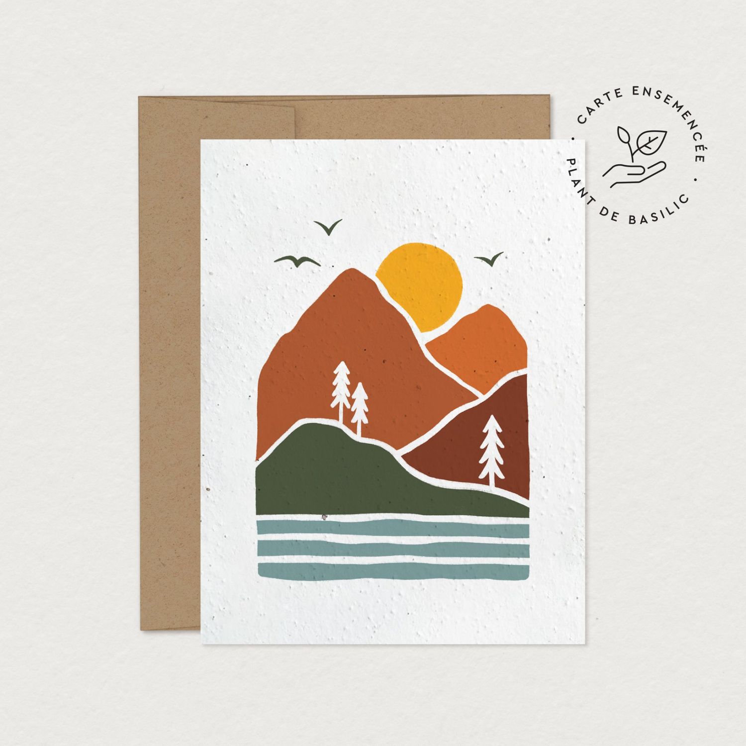 Carte de Souhaits Grand Air (à planter)