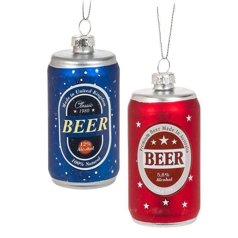 Holiday beer can/ ornement canette de bière