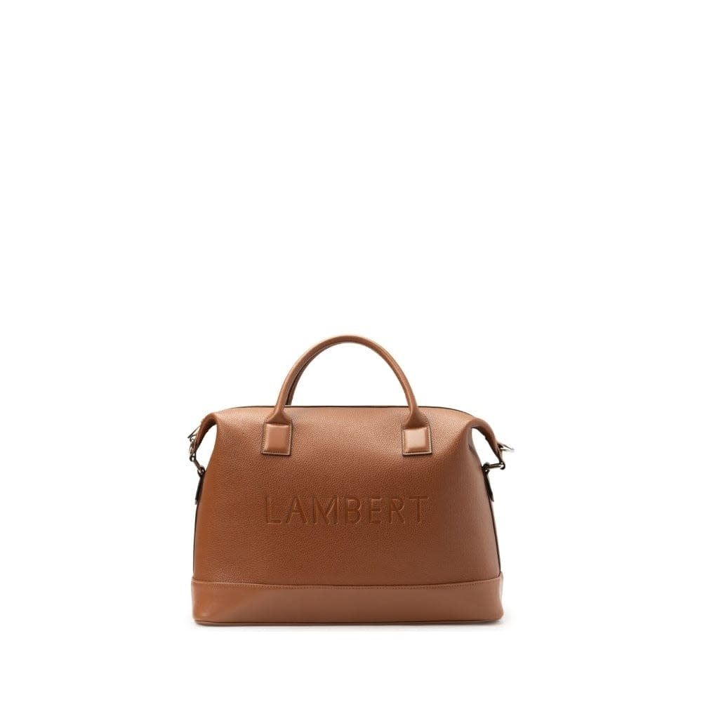 Le Mae3 - Sac de voyage Lambert fourre-tout en cuir vegan Affogato