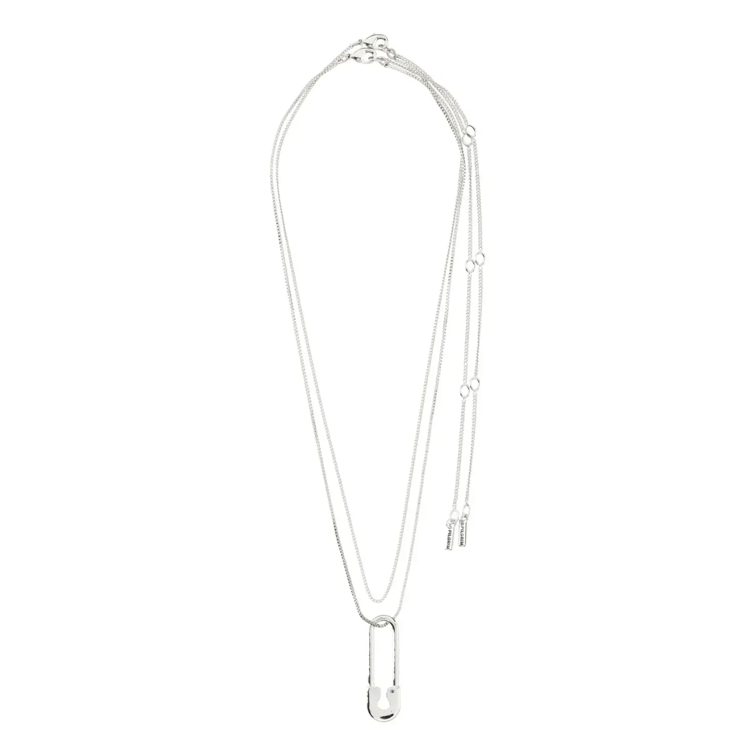 Pace Recycled Collier pendentif  argent A23