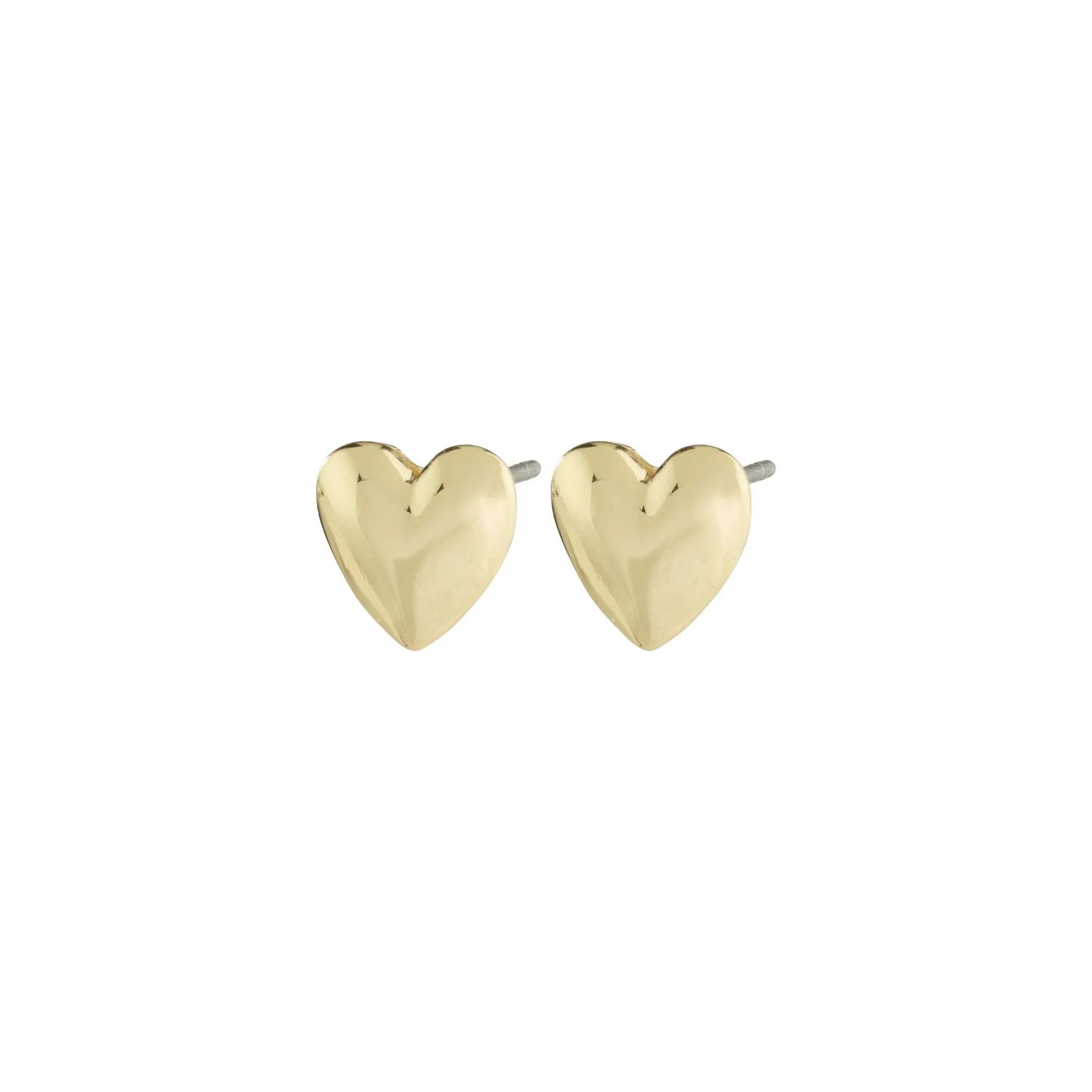 Sophia recycled boucle d&#39;oreille coeur collier or  A23