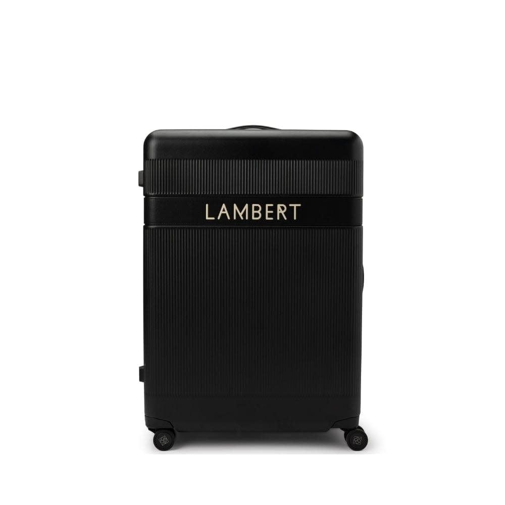 Le Aspen - Valise d&#39;enregistrement noire Lambert