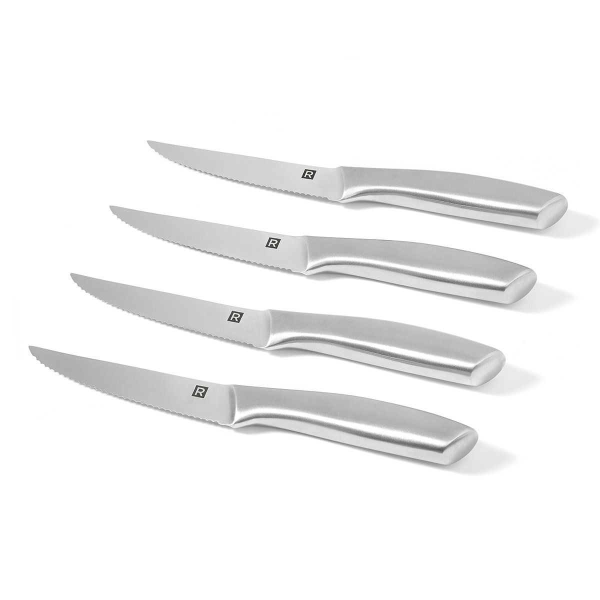Ensemble de 4 Couteaux à Steak Acier Inoxydable Ricardo