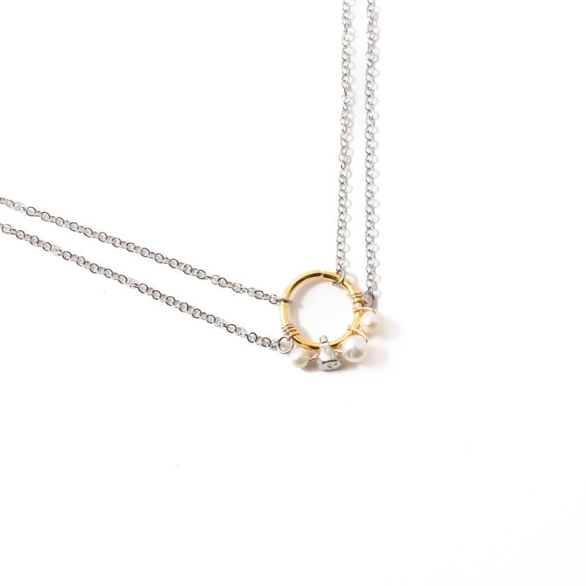 Collier  Constance  Argent et Or    Anne-Marie Chagnon PE 2024