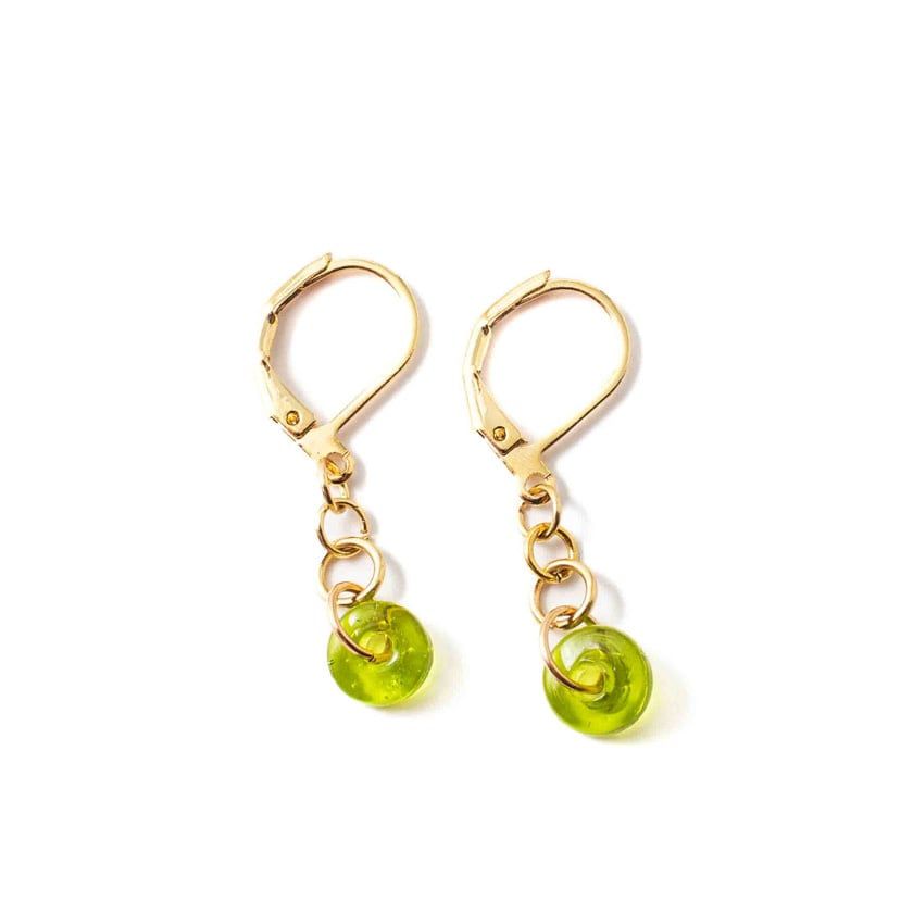 Boucles  d&#39;oreilles Berthus Absinthe  Anne-Marie Chagnon PE 2024