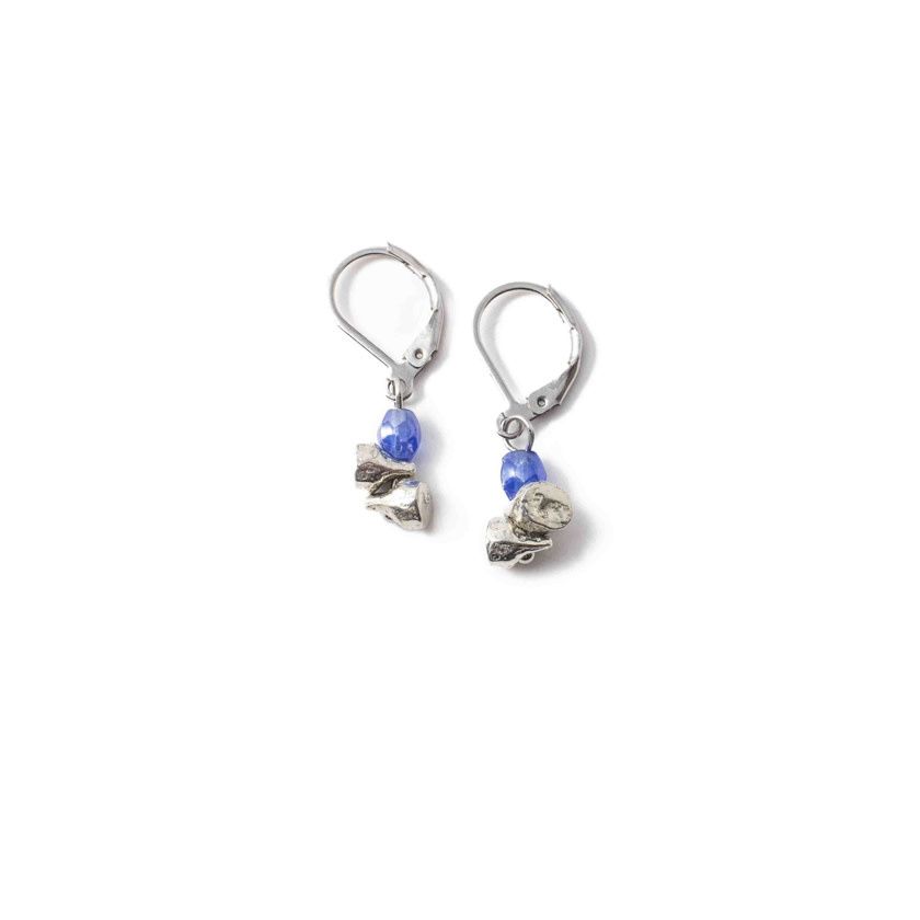 Boucles  d&#39;oreilles Erby Azure  Anne-Marie Chagnon PE 2024