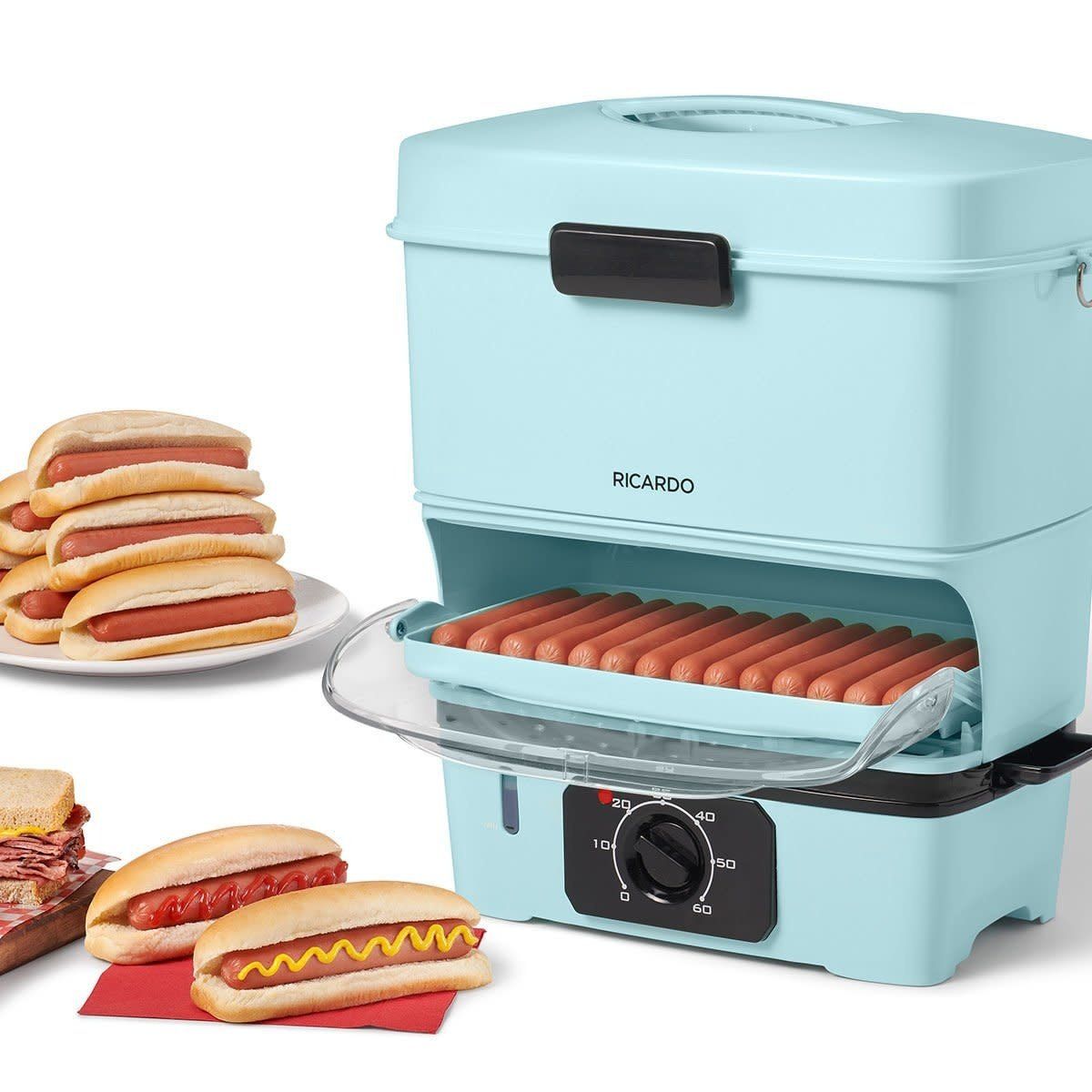 Cuiseur Vapeur Électrique pour Hot-Dogs  de Ricardo