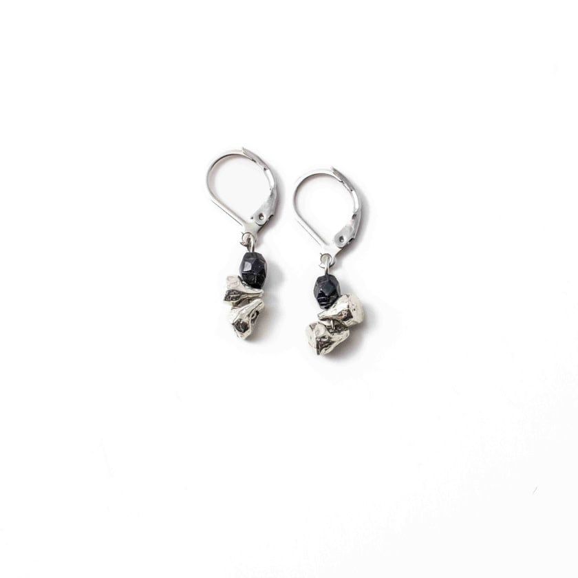 Boucles  d&#39;oreilles Erby Encre  Anne-Marie Chagnon PE 2024