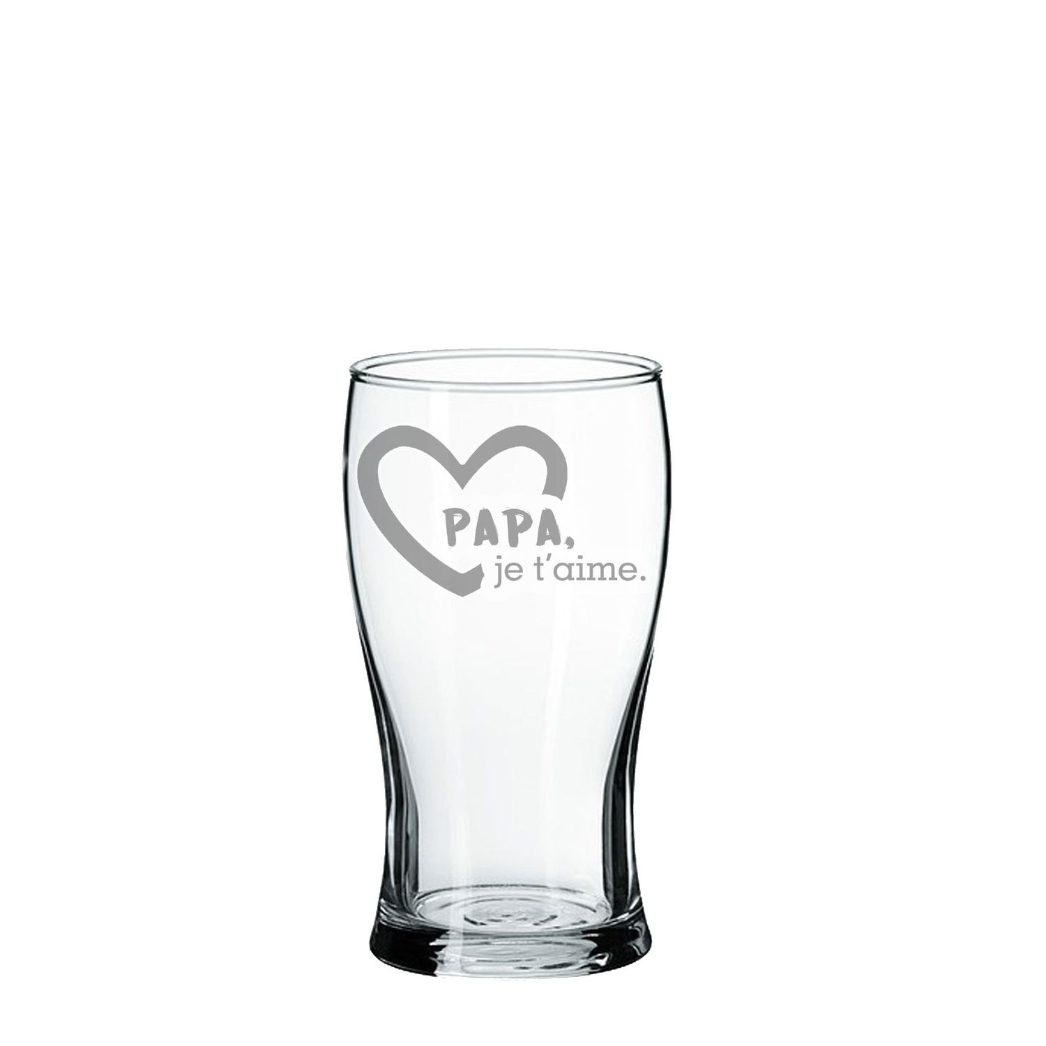 Verre à Bière Papa je t&#39;aime