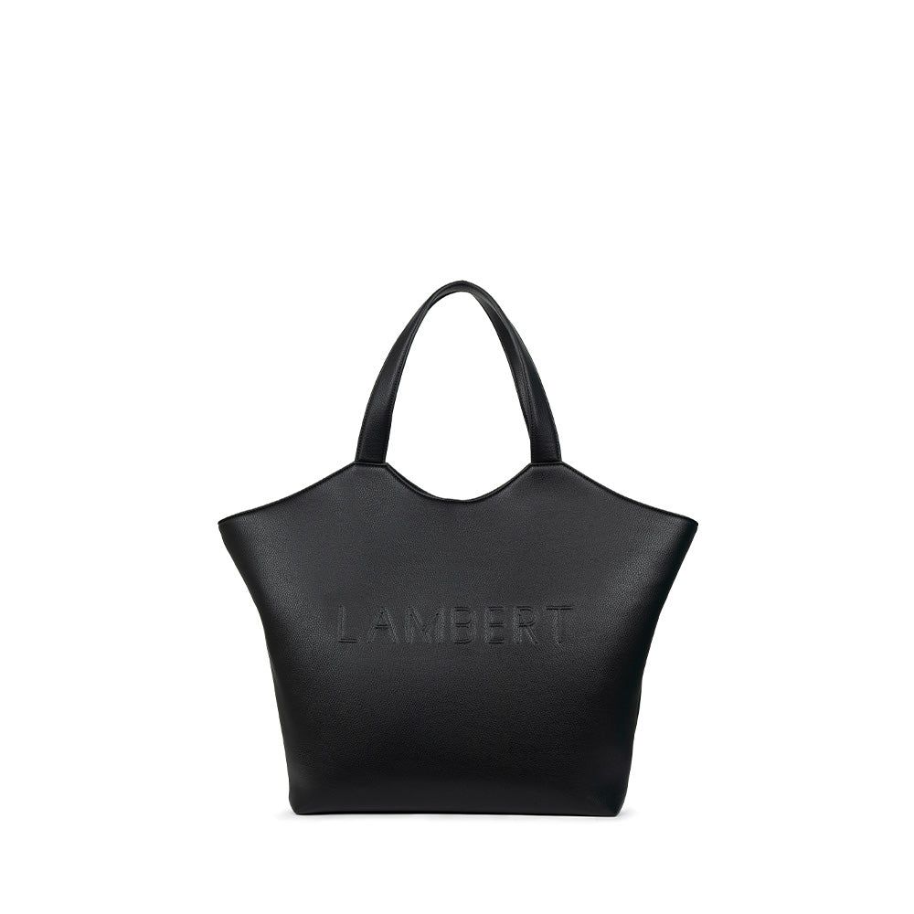 Sheila - Lambert sac tote noir avec pochette